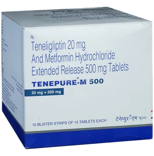 tenepure m 500mg tablet 10's